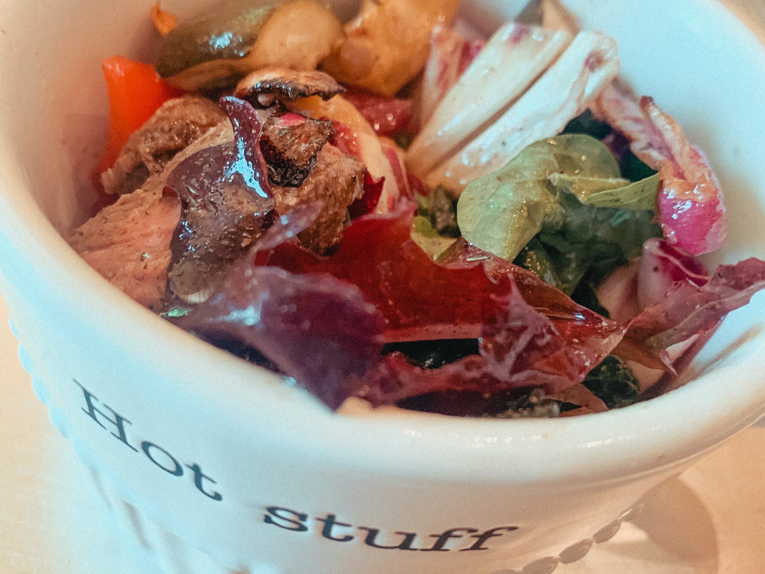 Just Mix Steak and Veggies in a Bowl